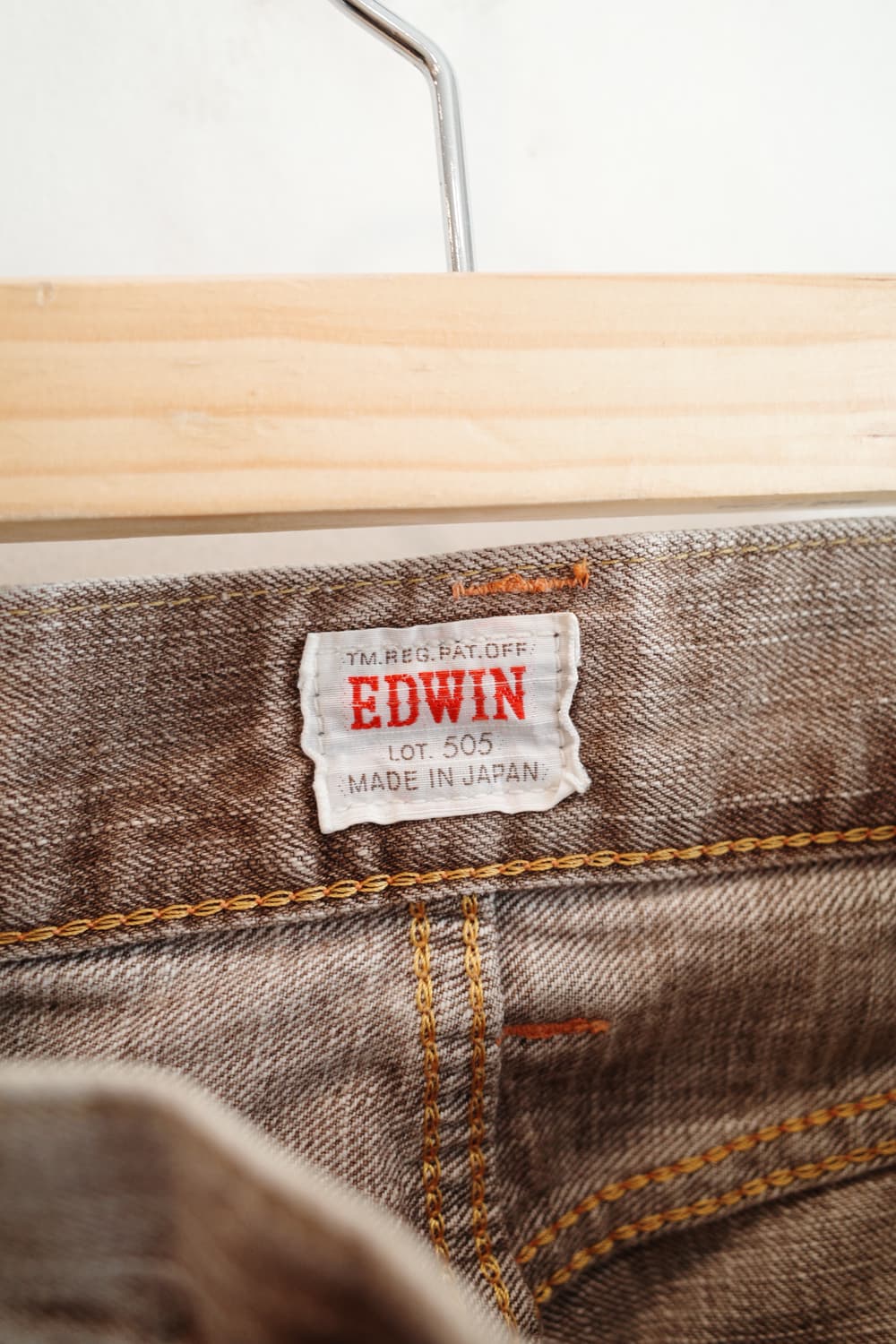 EDWIN 에드윈505zx 셀비지 데님 (MADE IN JAPAN) 상품이미지2