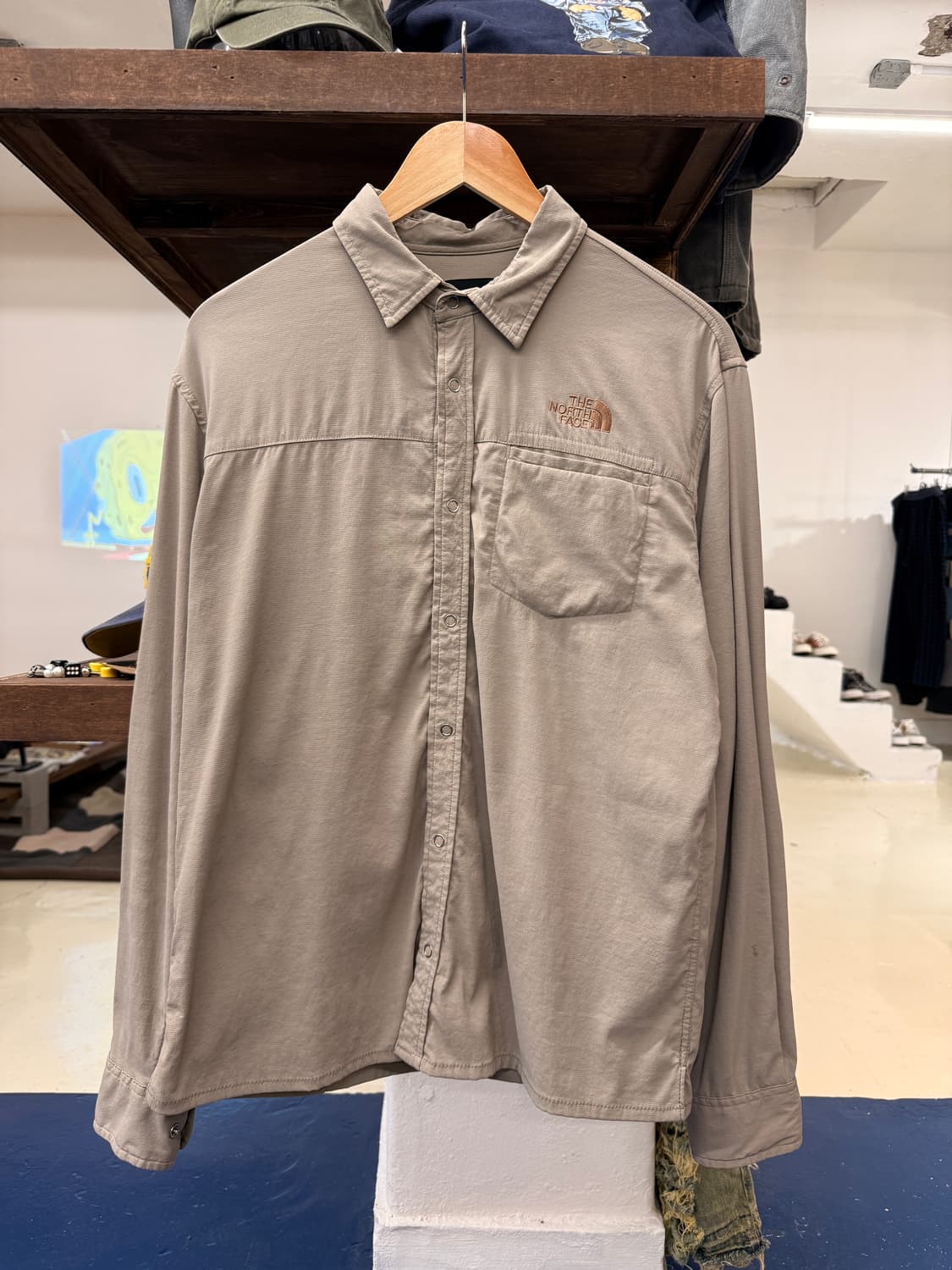 TnF 노스페이스 나일론 셔츠 상품이미지3