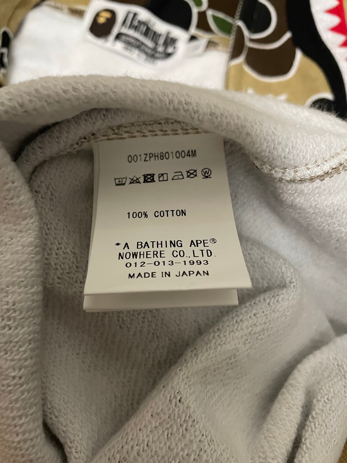 베이프 스타 후드집업 상품이미지5