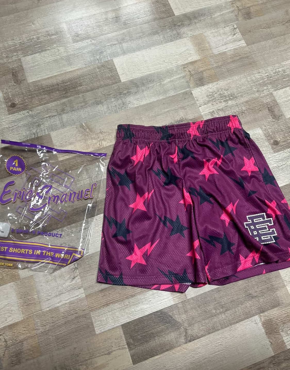 에릭 엠마누엘 베이프 콜라보 반바지 상품이미지2