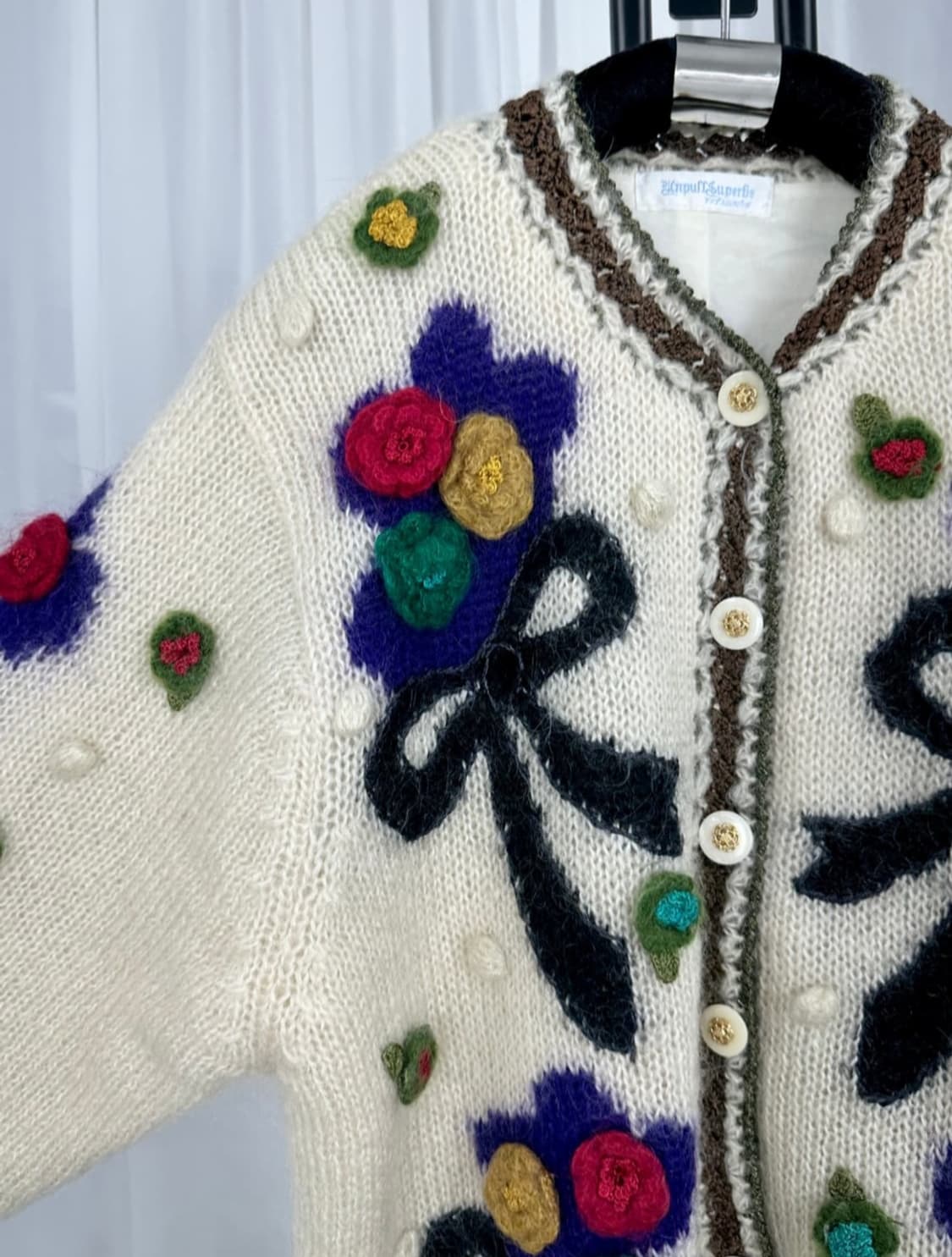 입체꽃 스웨터 상품이미지7