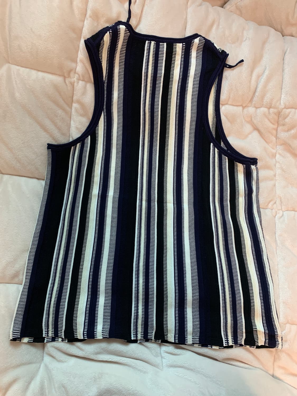 Cos 스트라이프 니티드 베스트 M 상품이미지4