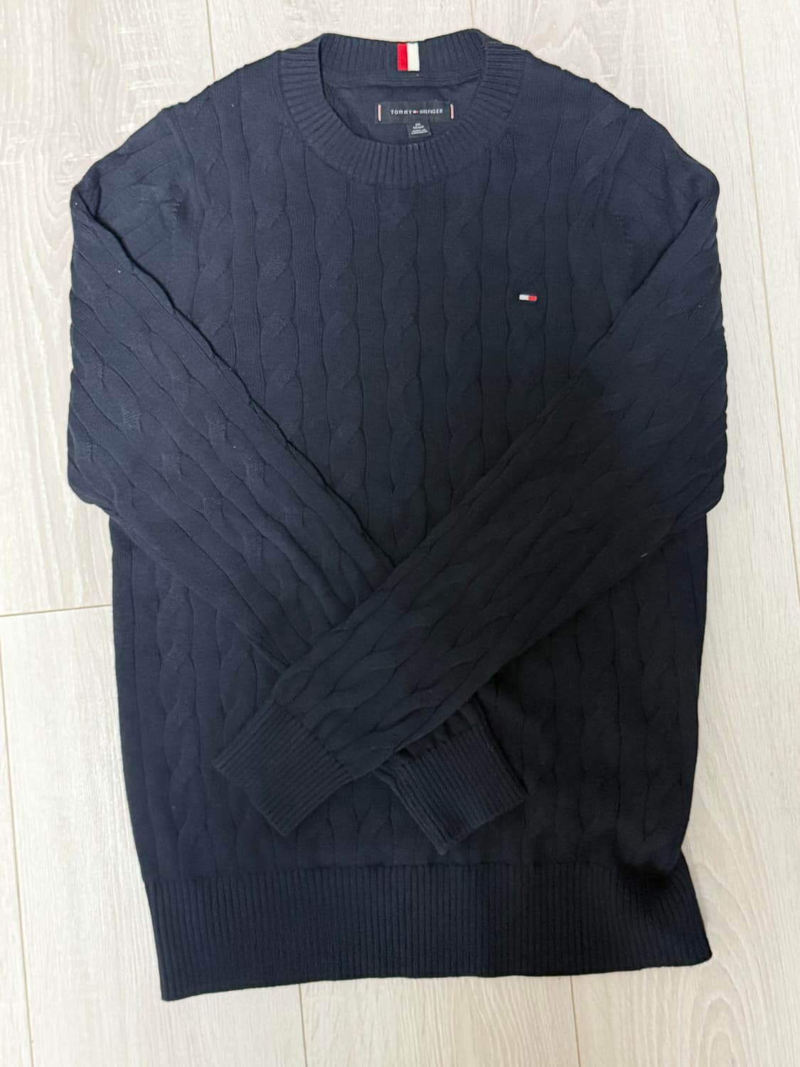 타미힐피거 꽈배기 니트 상품이미지1
