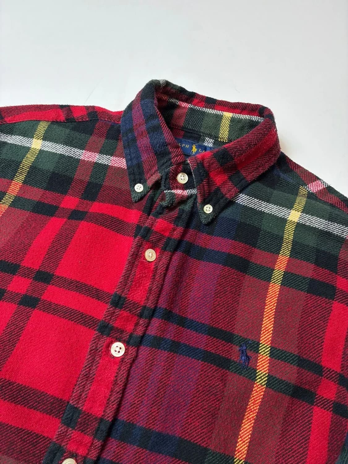 폴로 랄프로렌 플란넬 큐알 신형 클래식핏 남방 PN8249 상품이미지3