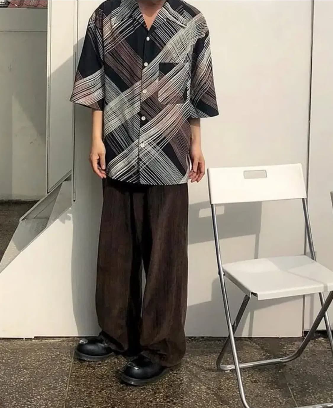 [판매완료]아워레가시/바스트컷 초콜렛 코듀로이 팬츠/46 상품이미지1