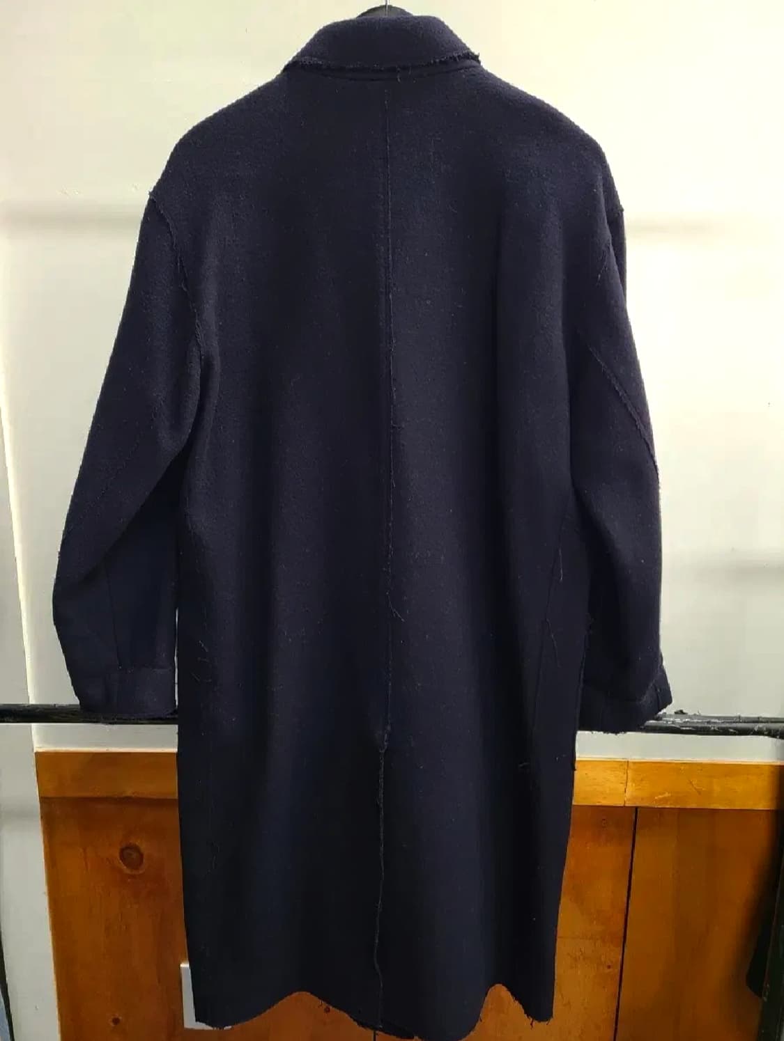 톰보이 블랙 울 코트 상품이미지5