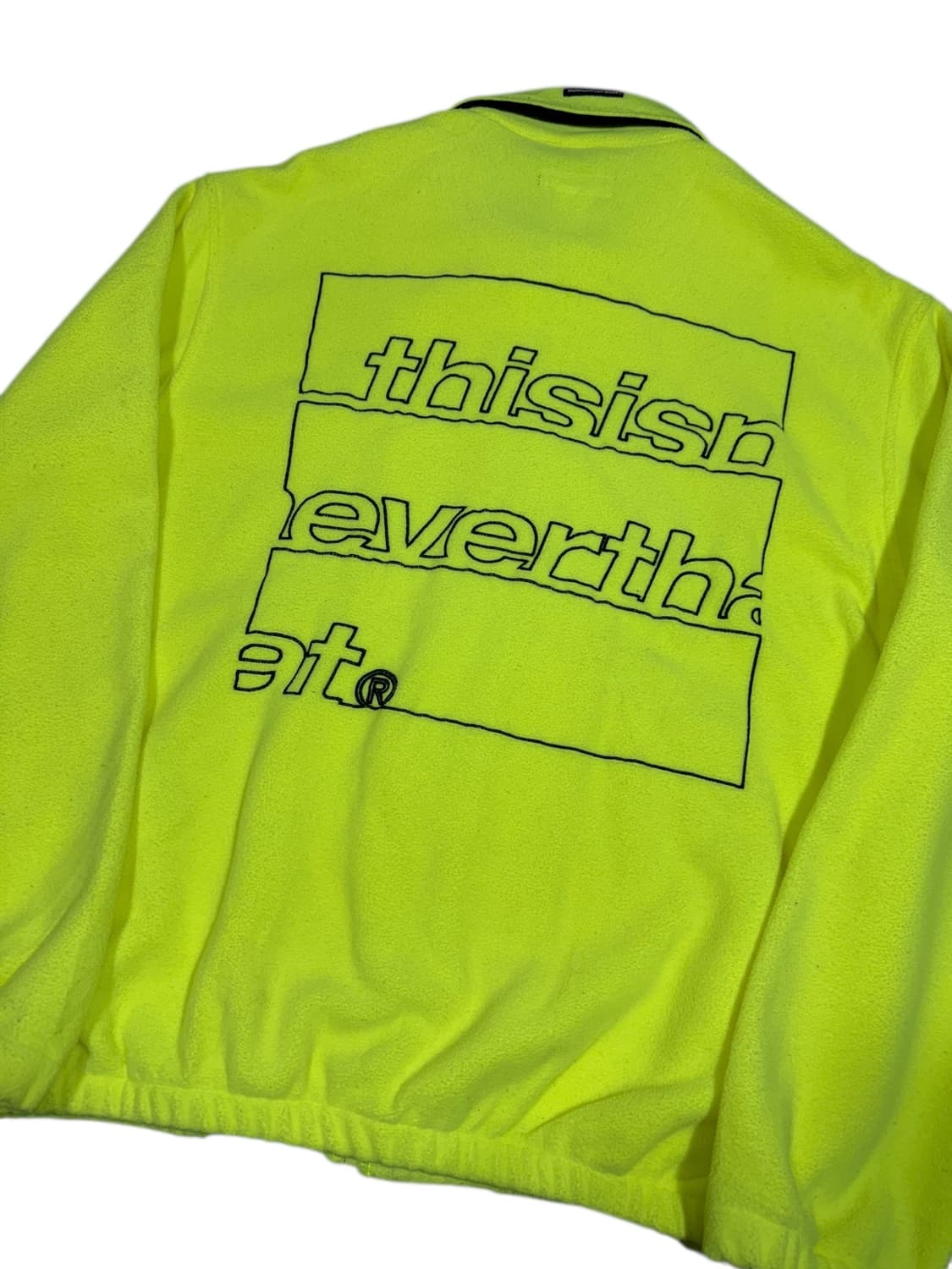 Thisisneverthat 디스이즈네버뎃 네온컬러 후리스 상품이미지4