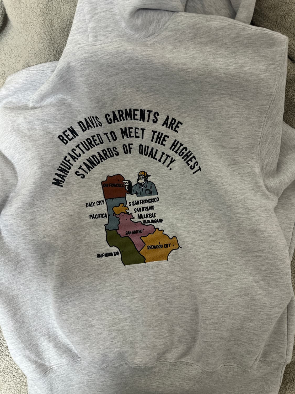 벤데이비스 후드집업 M사이즈 상품이미지2