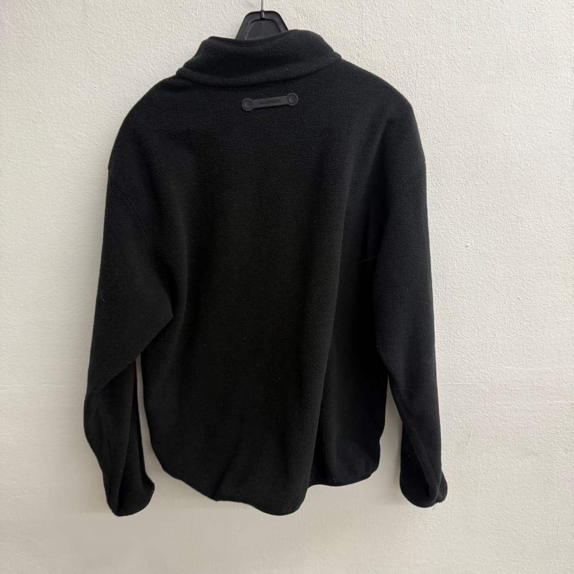 YALE 예일 블랙 기모 플리스 자켓 (L) 상품이미지4