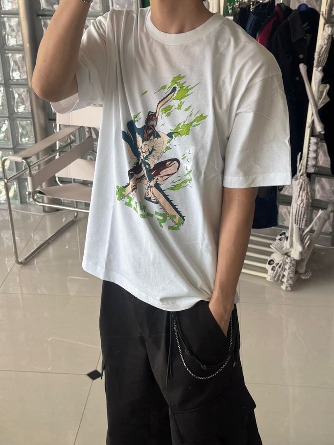 CHAINSAW MAN PRINT TEE 체인소맨 프린트 티셔츠 상품이미지2