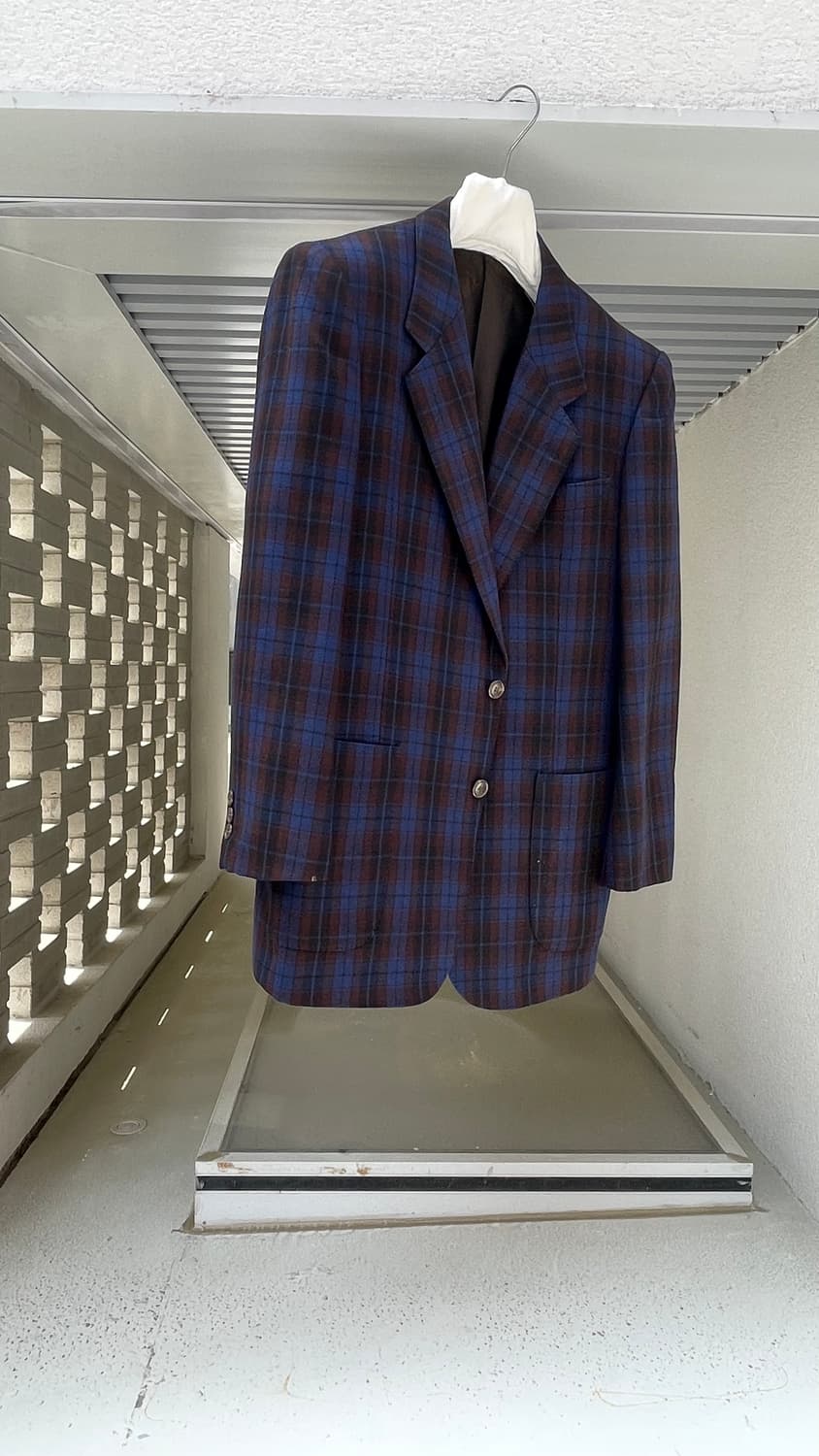 [LANVIN PARIS] Classic Tartan Check Tail 상품이미지1