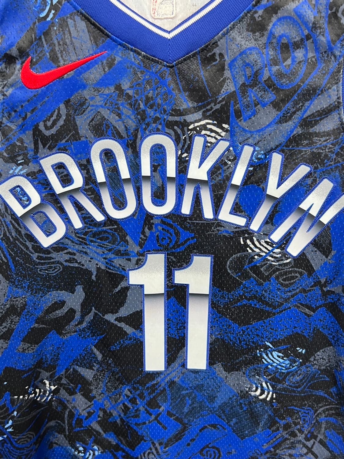 나이키 NBA 카이리 어빙 셀렉트 농구 유니폼 슬리브리스 상품이미지5