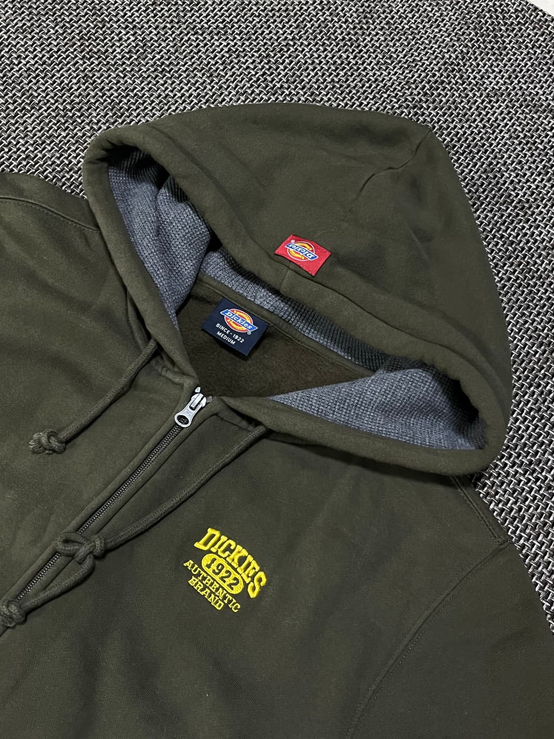 디키즈 어센틱 후드집업 카키 상품이미지1