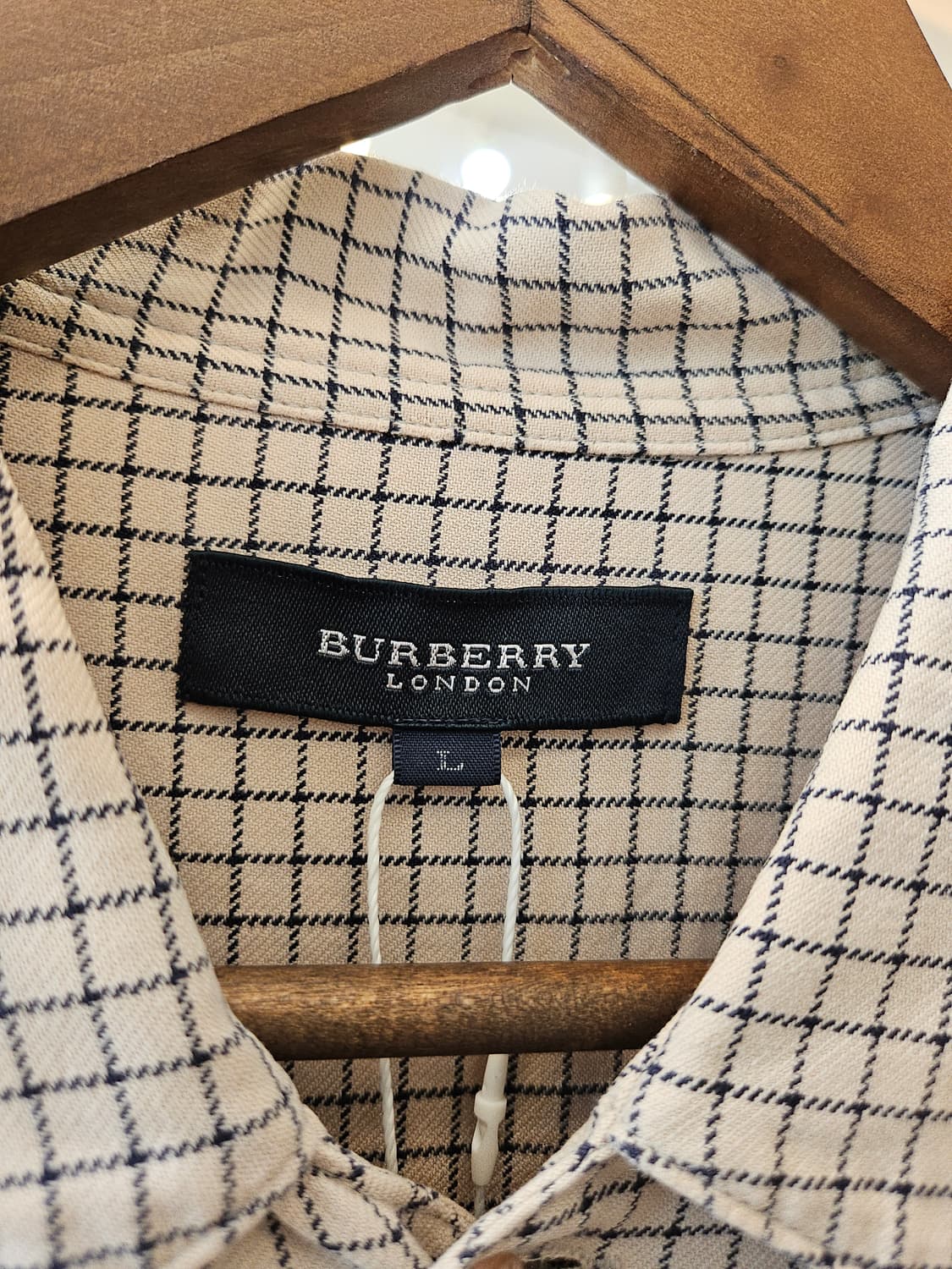 버버리 셔츠형 자켓 상품이미지5