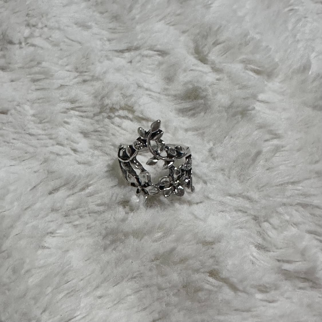 Flower layered rings 🥀 (1+1) 상품이미지5