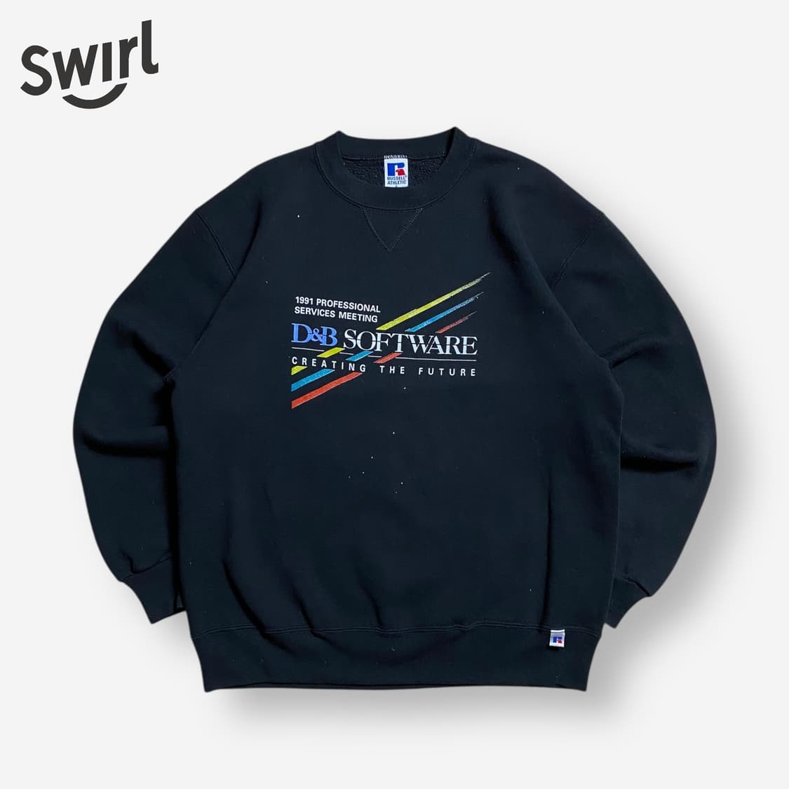 🌊90s USA Russell tech sweatshirts 상품이미지1
