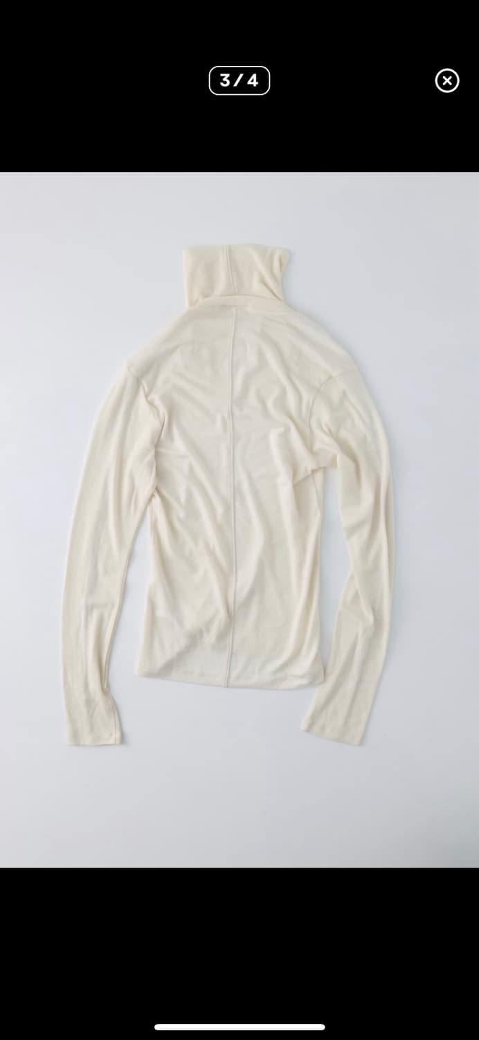 울리카상투스 possture turtleneck top(ivory) 상품이미지3
