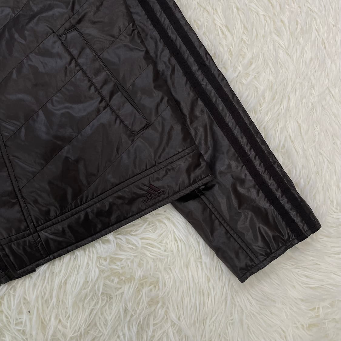 아디다스 라이더 패디드 자켓 다크브라운 상품이미지6