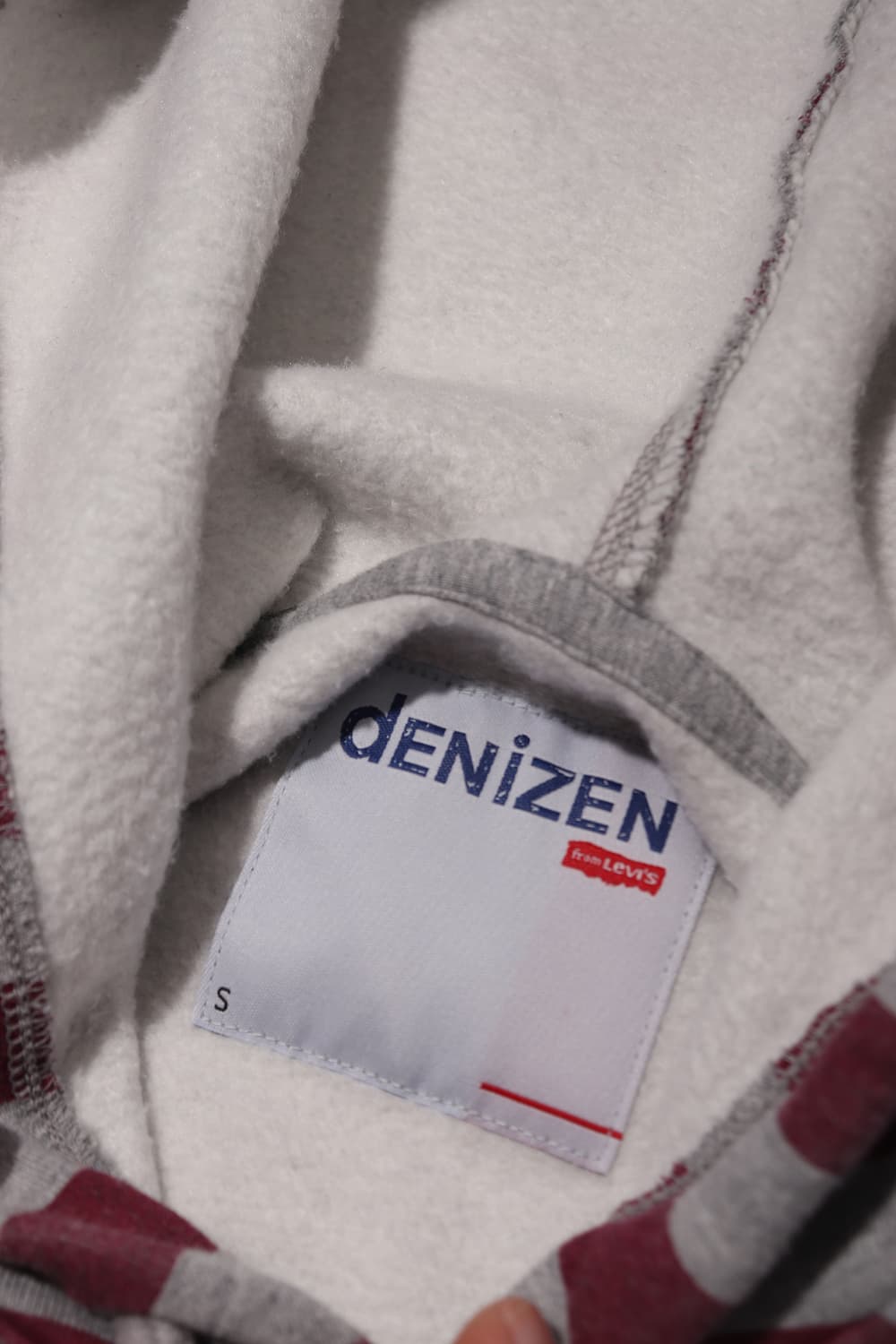 LEVIS 데니즌 스트라이프 후드티 size S 상품이미지4