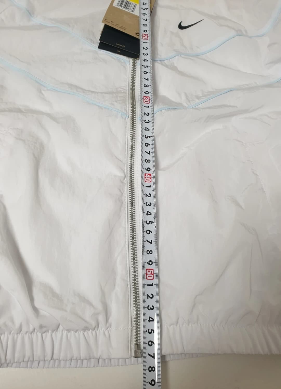 나이키 윈드러너자켓 화이트 여성s 새상품 상품이미지8