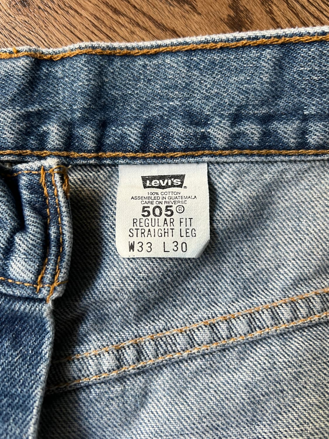 [33]90's 리바이스 USA 505 데님 팬츠 상품이미지4