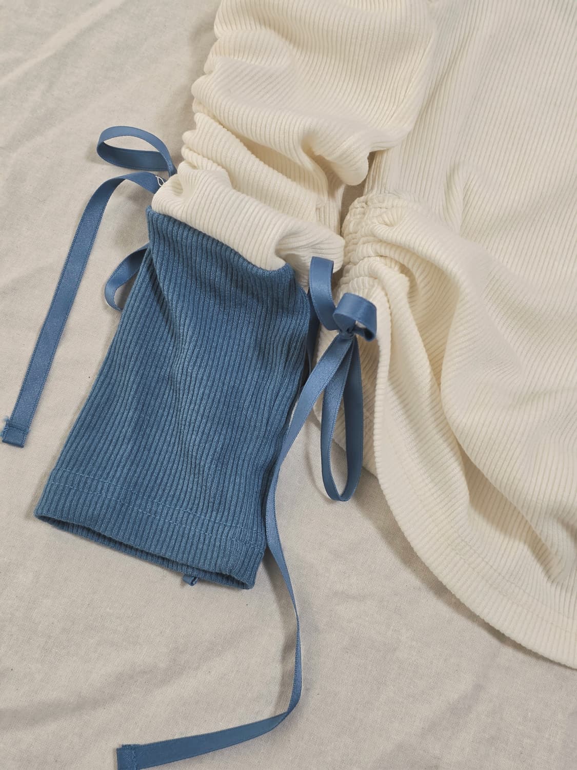 LARTIGENT 라티젠 투톤 셔링 티 상품이미지4