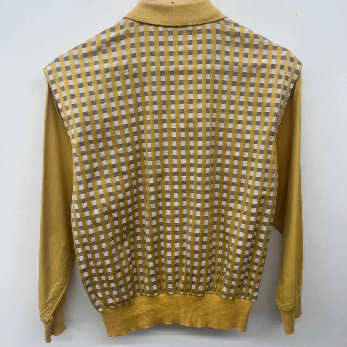 크리스찬 디올 옐로우 체크 패턴 셔츠 여/M 상품이미지5