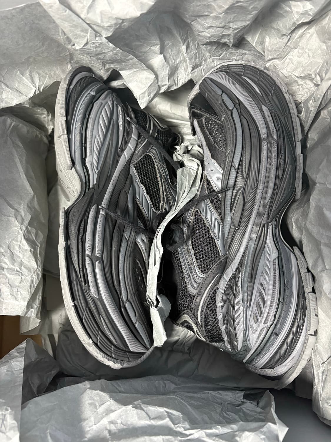 발렌시아가 플랫폼 스니커즈 블랙 42 새상품 상품이미지1