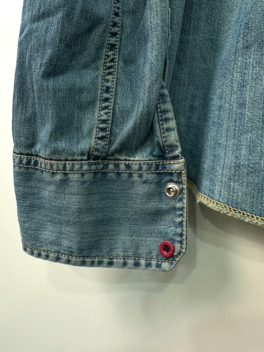 리바이스 빈티지 워싱 데님 웨스턴셔츠 M 상품이미지6