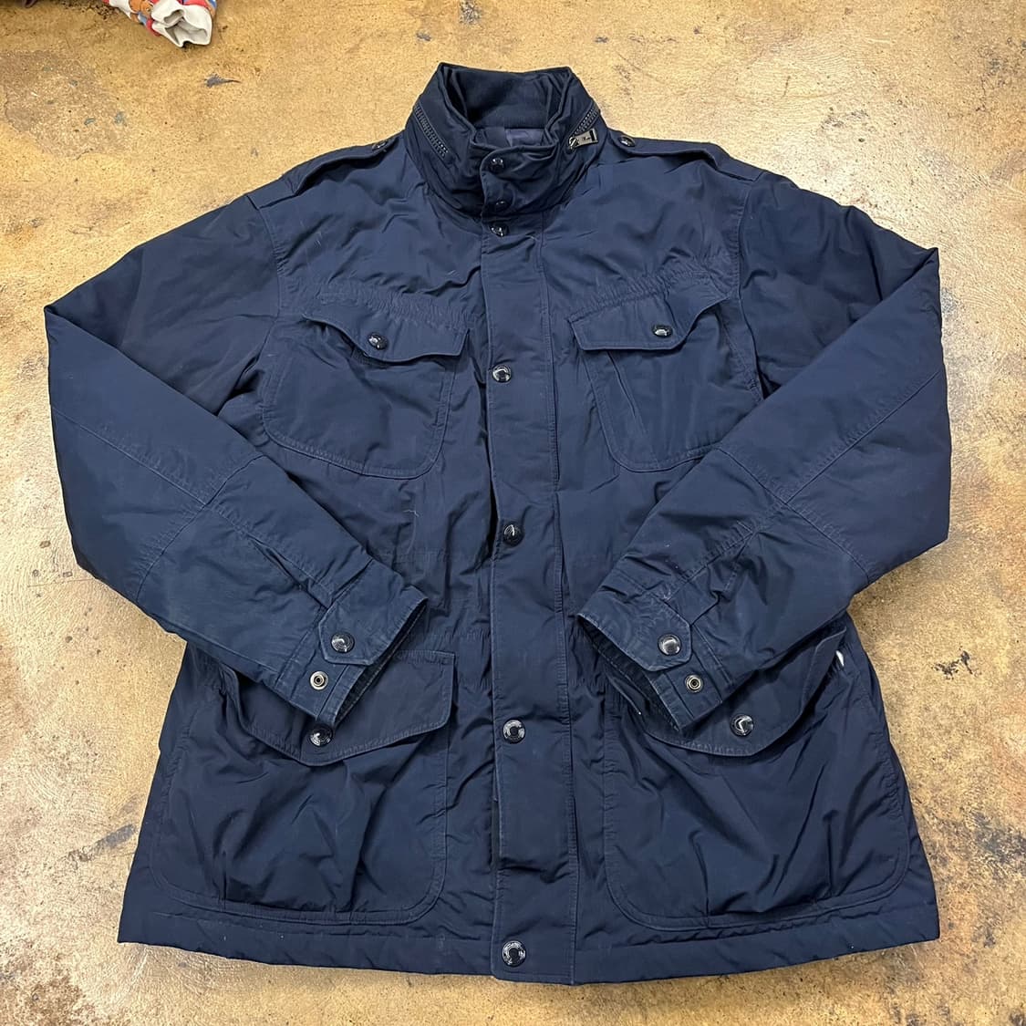 [정품/L] 폴로 랄프로렌 네이비 야상 점퍼 스타일 자켓 b18 상품이미지2