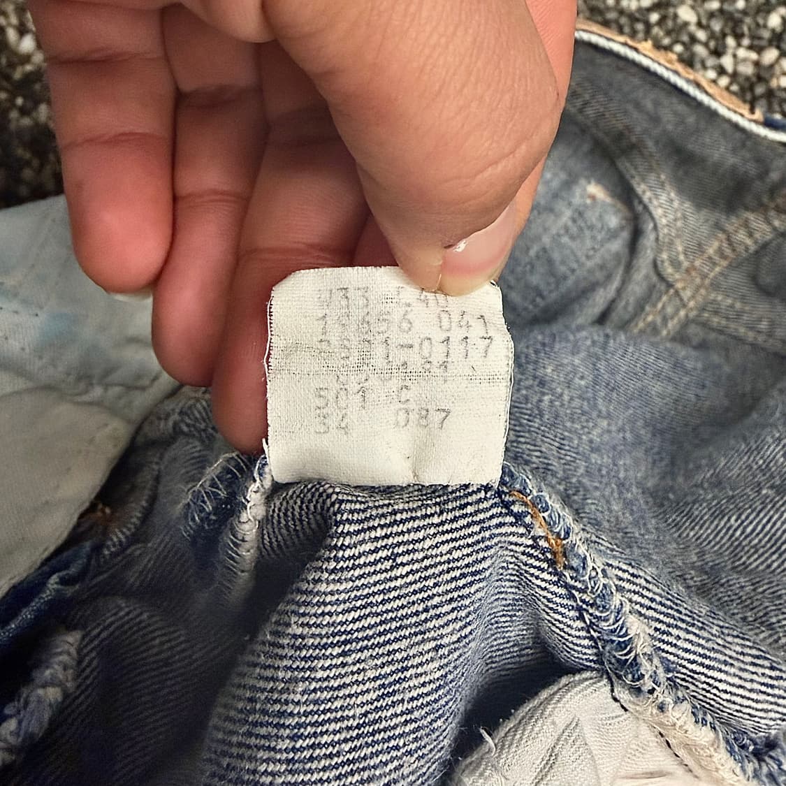 80s 리바이스 501 made in USA (32) 상품이미지9