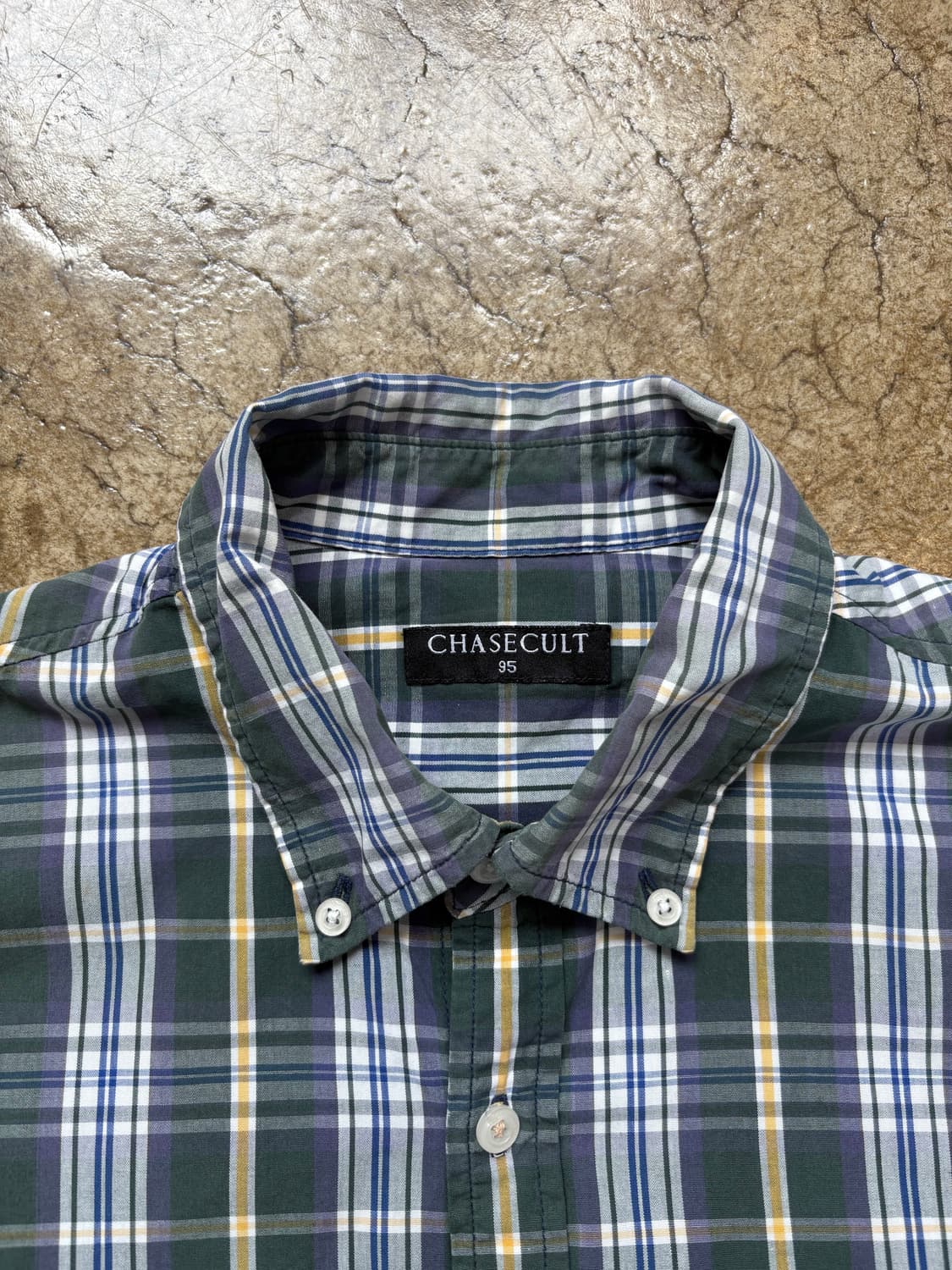 빈티지 체크 셔츠 상품이미지3