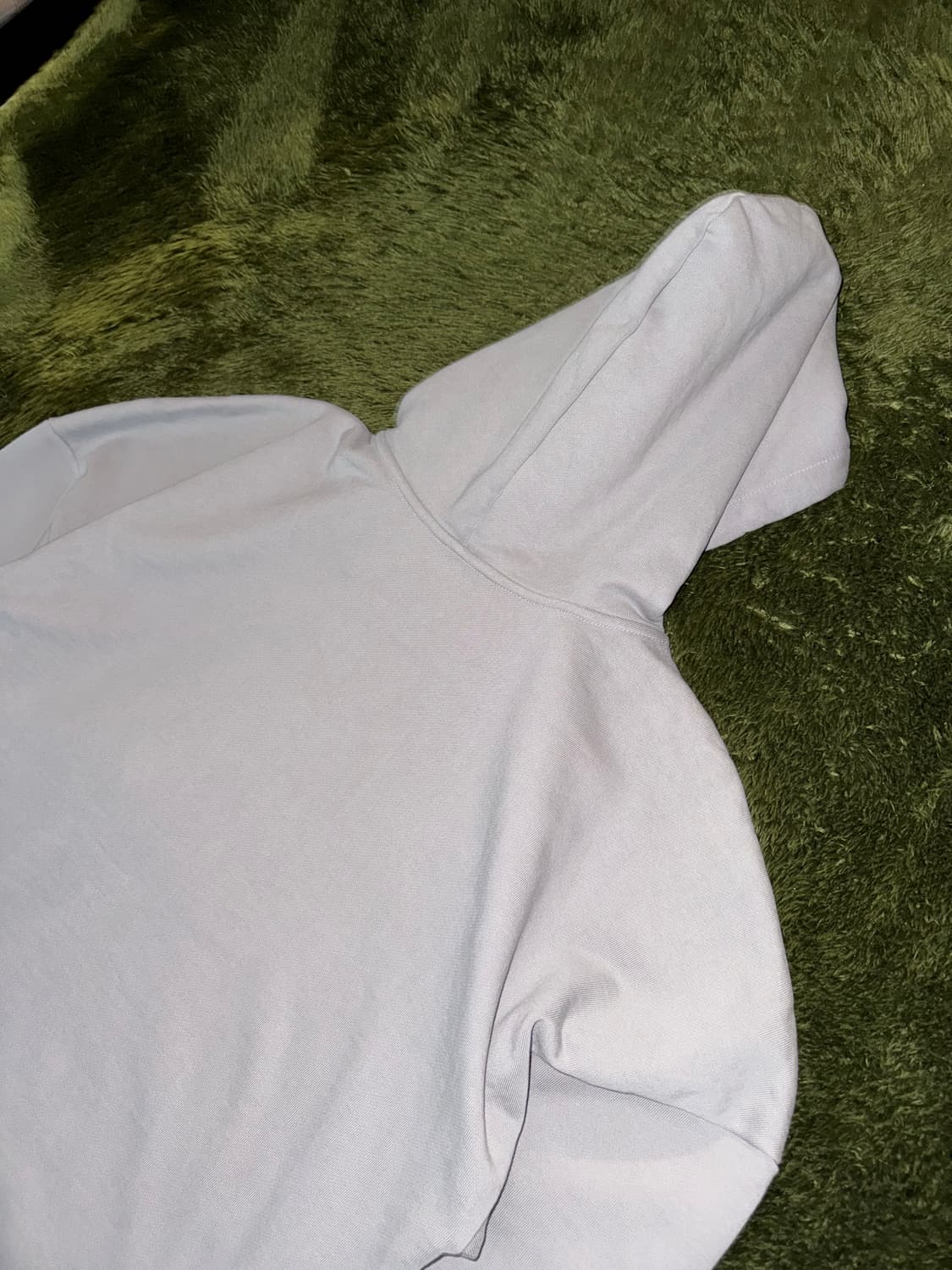 We11done 웰던 오버사이즈드 오버레이 패널 로고 후디 상품이미지9