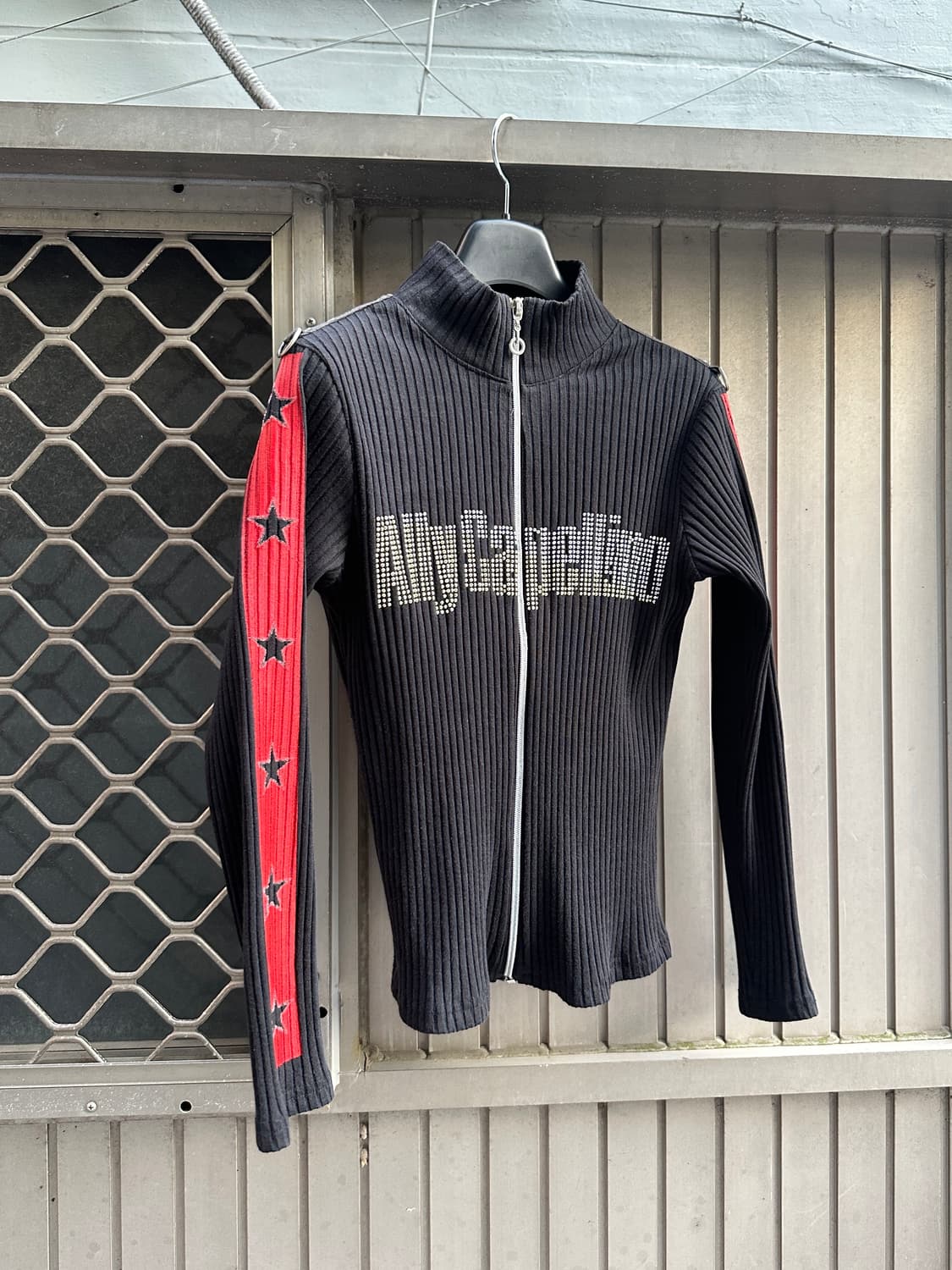 Vintage star biz point knit zip up 상품이미지1