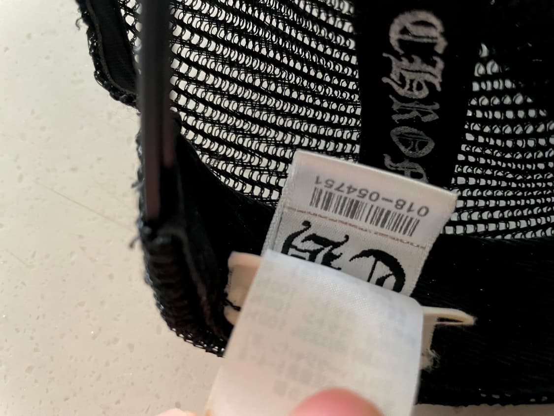 [OS] 크롬하츠 CH 할리우드 트러커햇 블랙 상품이미지5