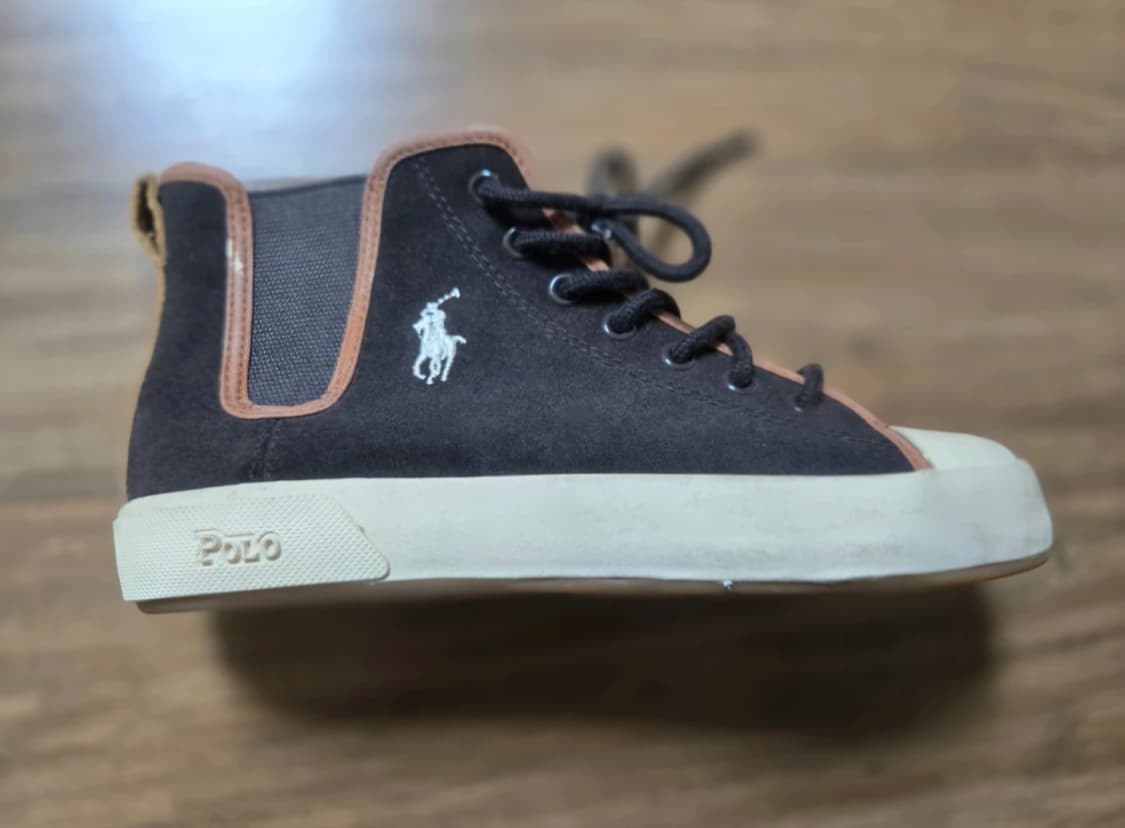 폴로 랄프로렌 하이탑 스니커즈 230 [정품] 상품이미지5