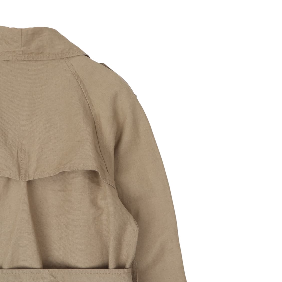 이자벨마랑 린넨 베이지 더블 트렌치 코트 상품이미지6