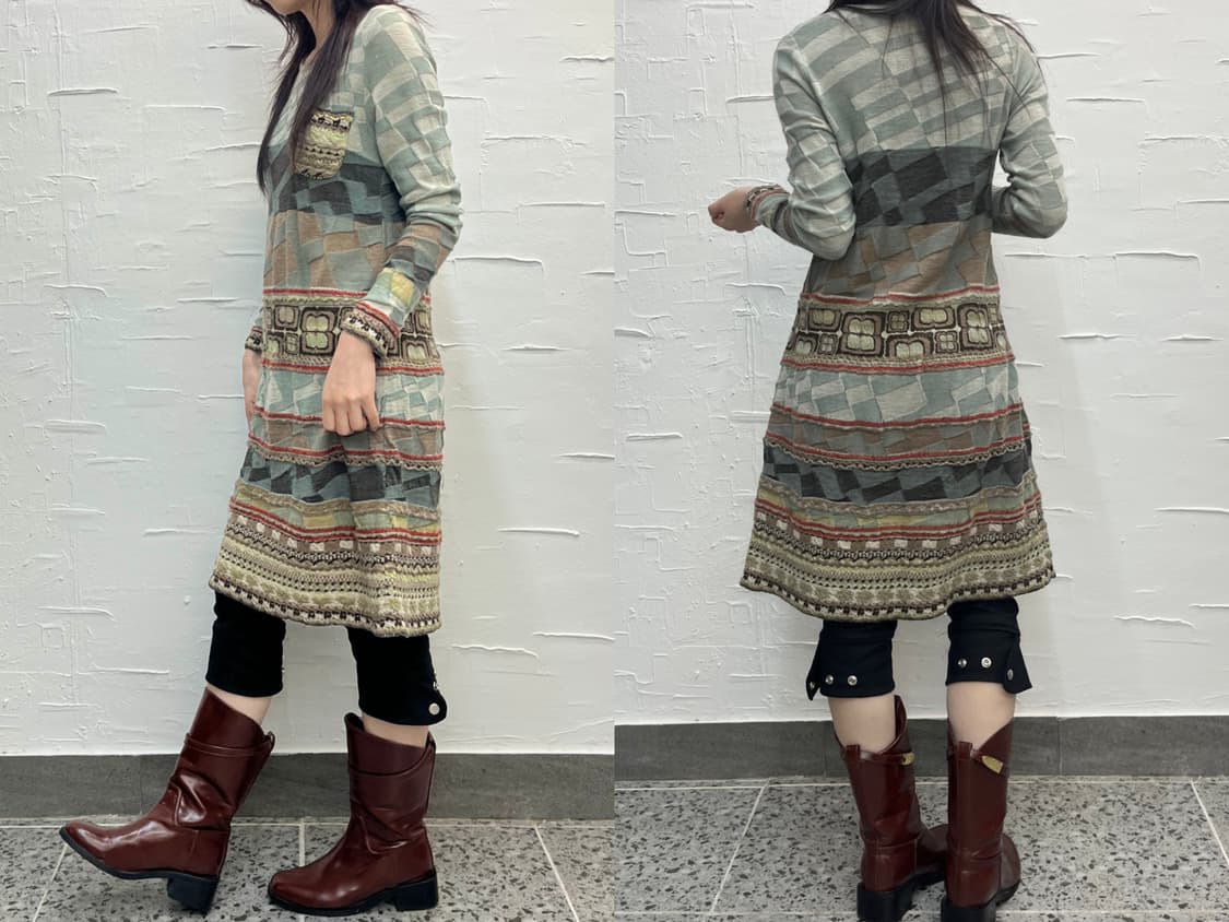 hippie long knit 상품이미지2