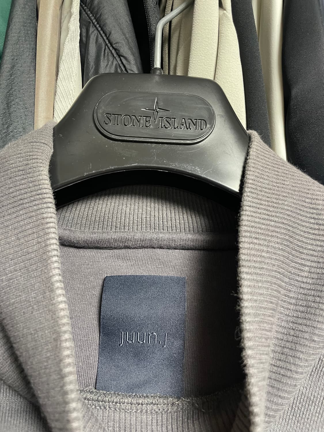 [s] 준지 juun.j 모크넥 긴팔티 상품이미지2