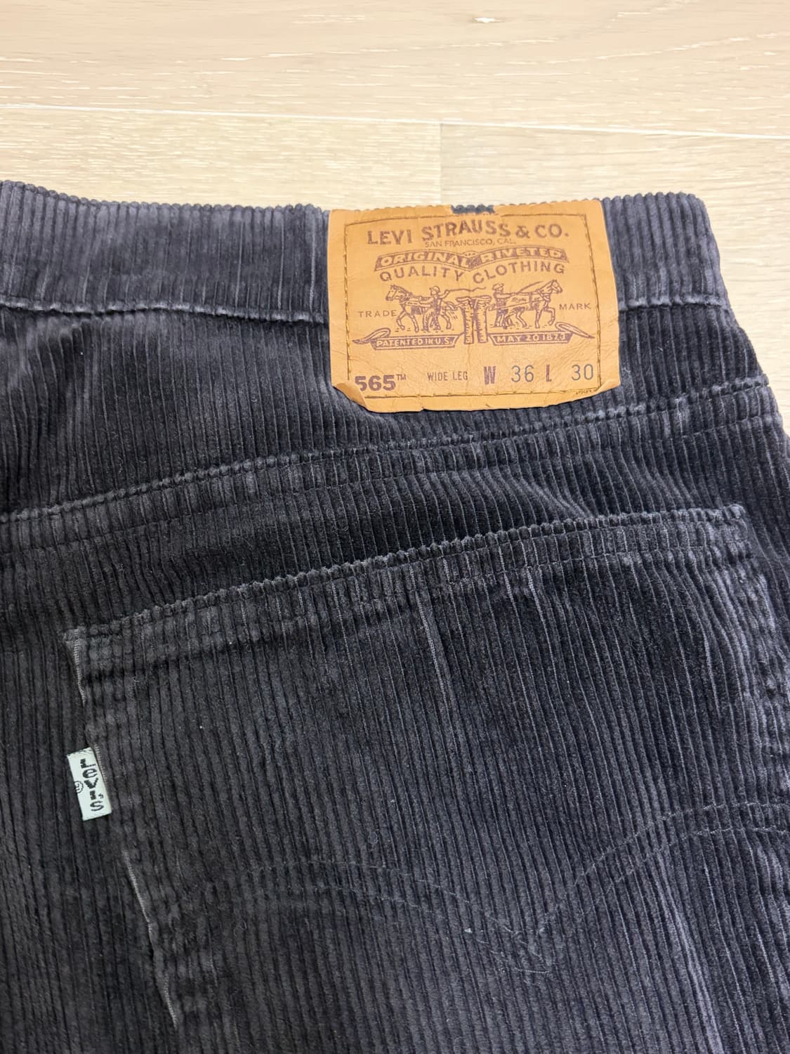 빈티지 리바이스 565 코듀로이 36x30 made in usa🇺🇸 상품이미지3