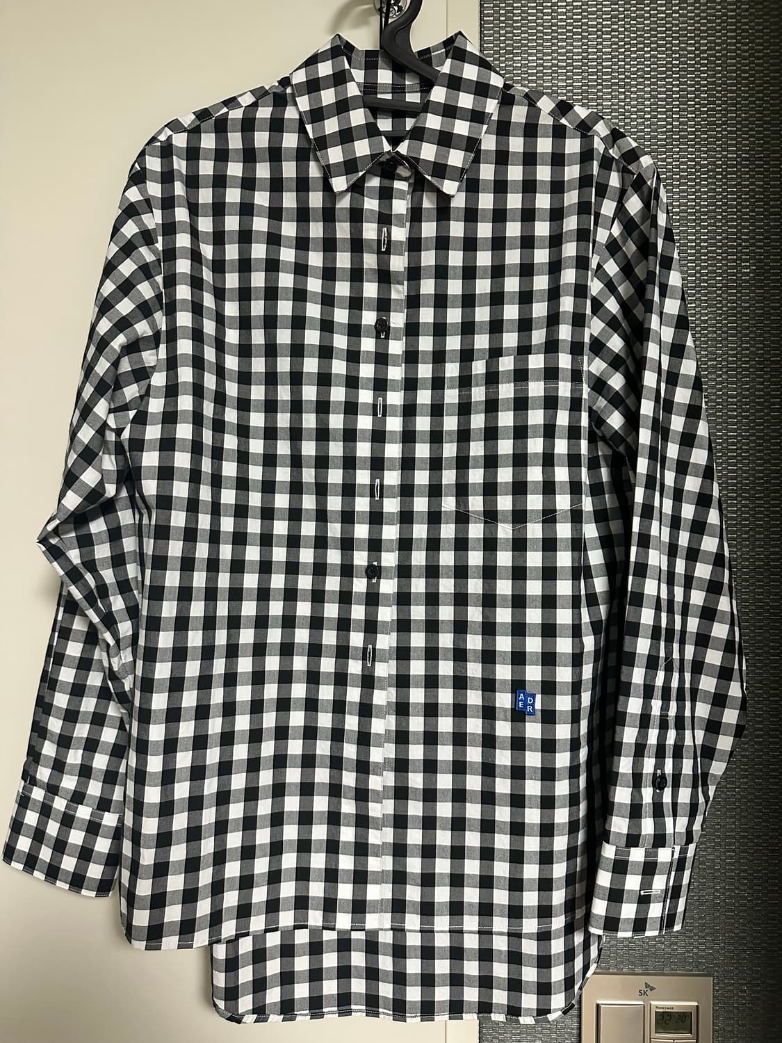 아더에러 셔츠 Sig; BL Tag shirt 03 Noir 색상 상품이미지2
