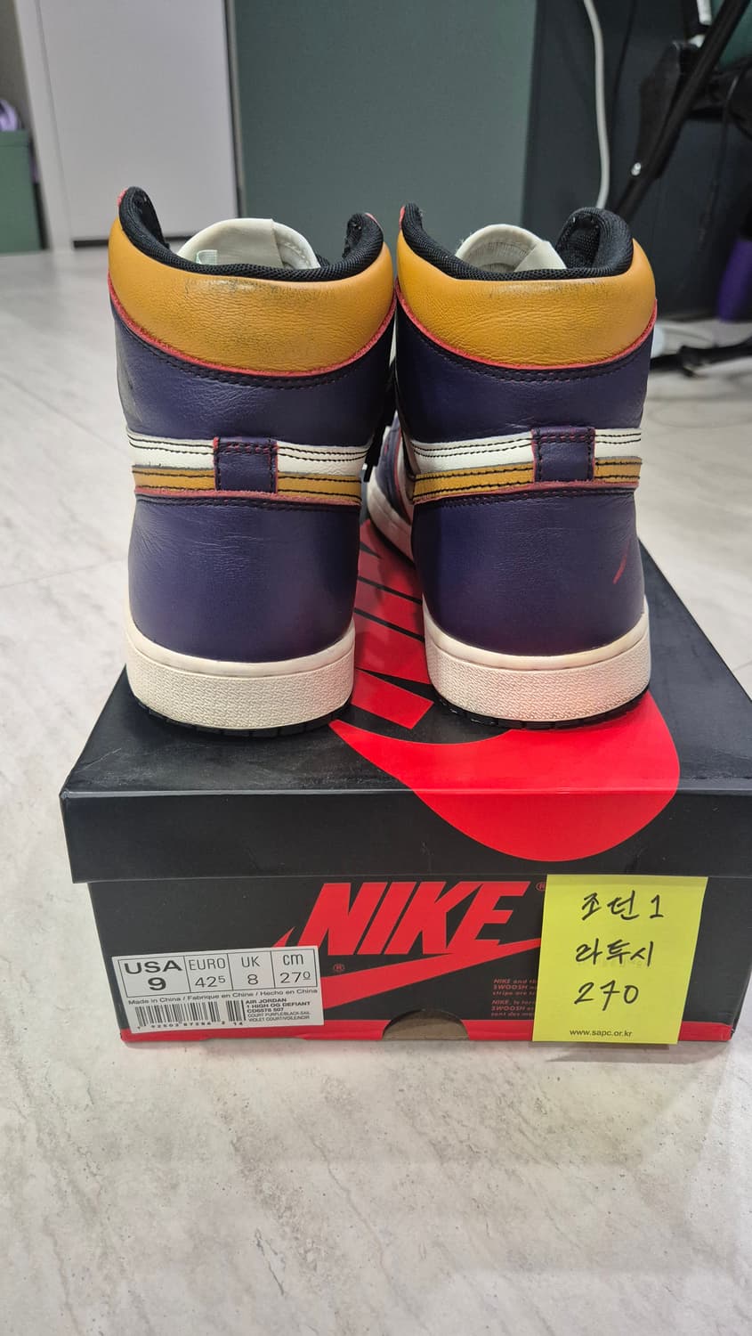 [270] 조던1 SB 라투시 (LA TO CH) 상품이미지2