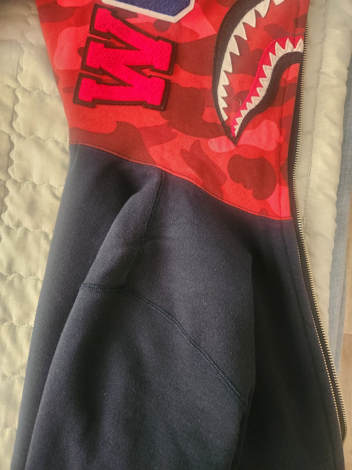 반카모 적계 샤크후드 팔아요 상품이미지3