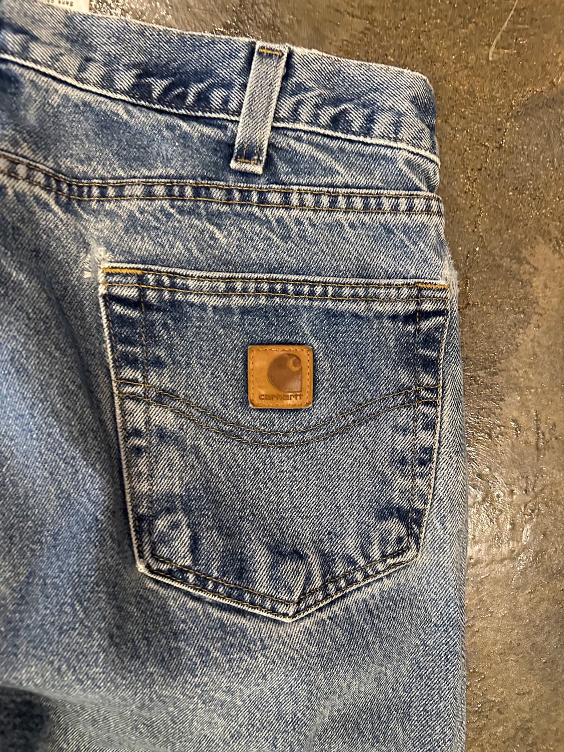 Carhartt 칼하트 Traditional fit 데님팬츠 36x30 상품이미지5