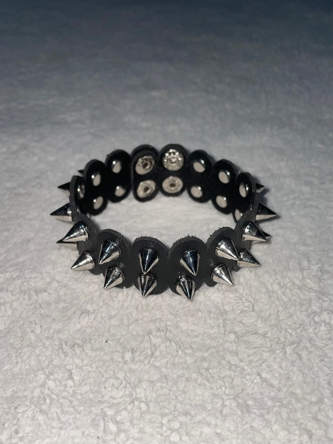 Punk black stud bracelet 펑크 스터드 팔찌 상품이미지1