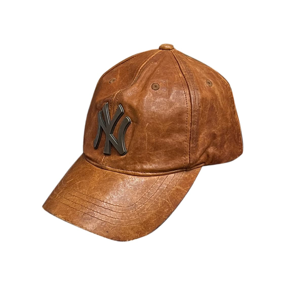 MLB 엠엘비 뉴욕 양키스 양가죽 볼캡 모자 상품이미지1