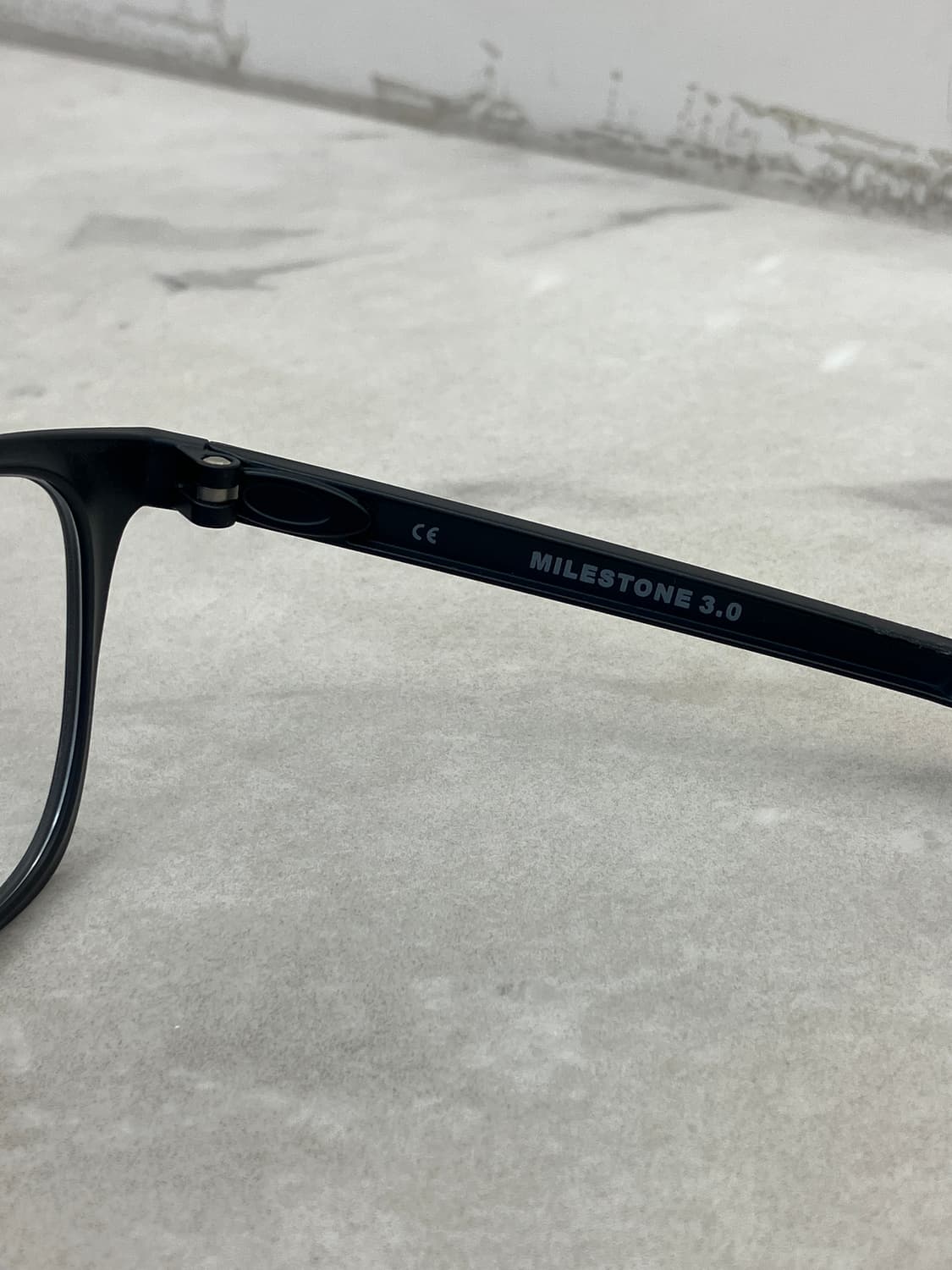 오클리 OAKLEY 마일스톤 사틴블랙 소프트 스퀘어 뿔테 안경 상품이미지7