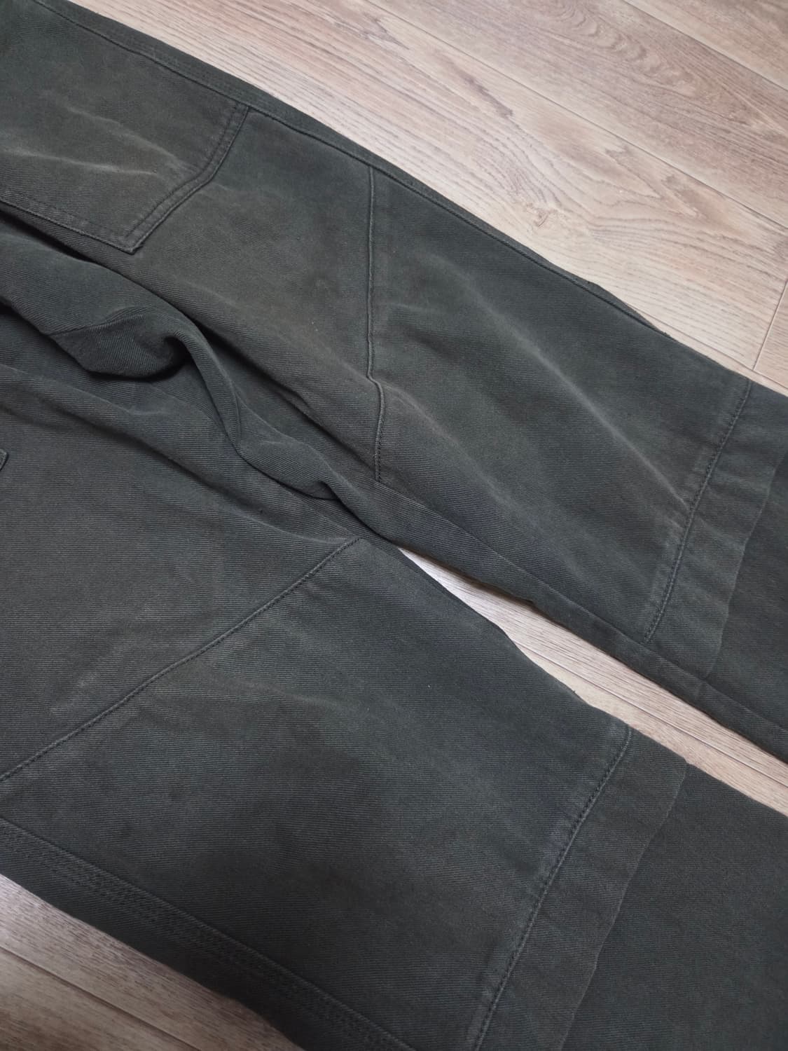 [플라스틱프로덕트] 웨이브 지퍼팬츠 초콜릿 S 상품이미지3