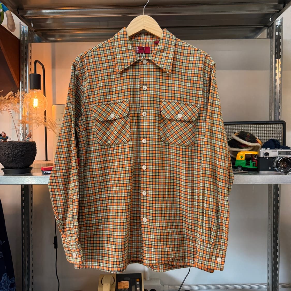 M ~ L 리바이스 레드탭 체크 셔츠 상품이미지1