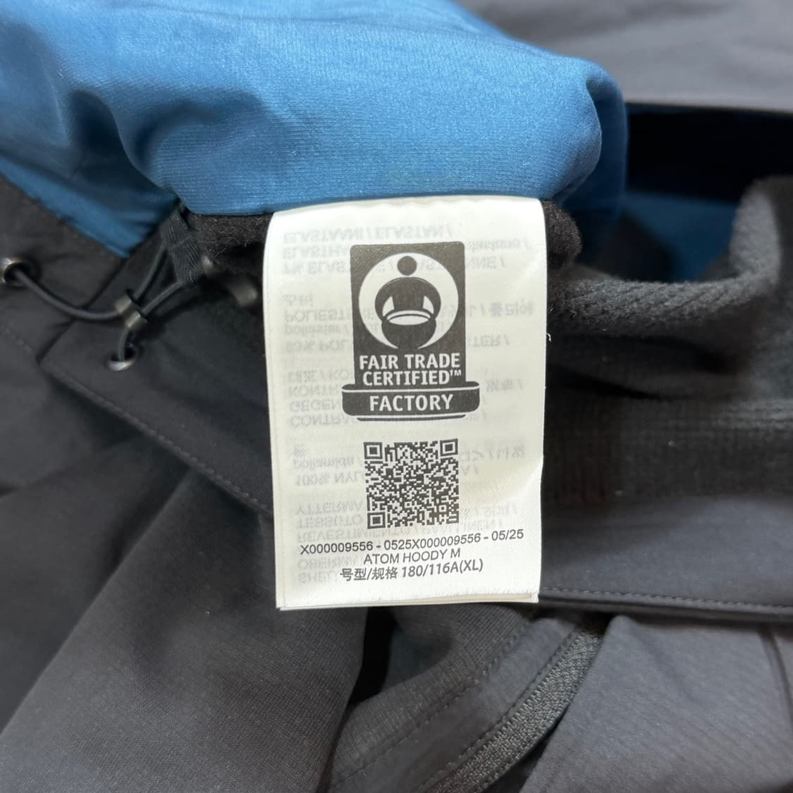 [리오브] 아크테릭스 아톰 후디 로데스타 바람막이 상품이미지5